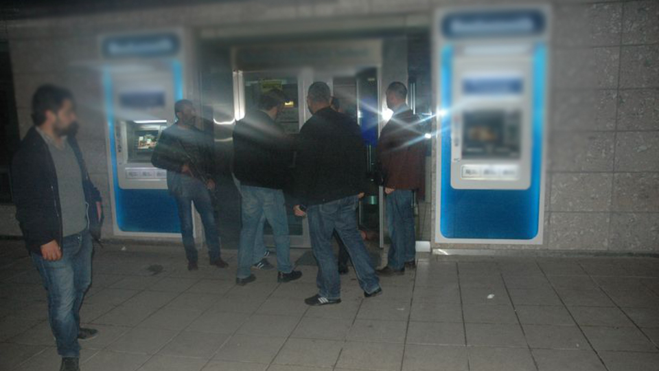 Banka soyma gişimi sonuçsuz kaldı