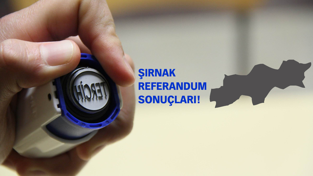 Şırnak Referandum sonuçları 2017 Evet Hayır oranı