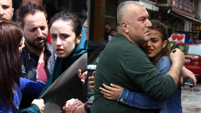 Kafeteryada dehşet anları!