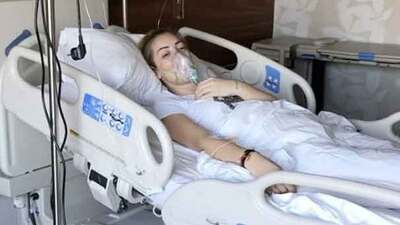 Ünlü şarkıcı hastanelik oldu