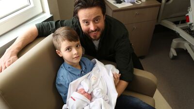 Ünlü popçu ikinci kez babalık sevinci yaşadı