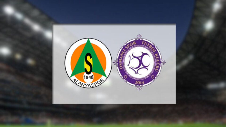 Alanyaspor'un konuğu Osmanlıspor