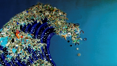 Deniz atıkları ayakkabı oldu