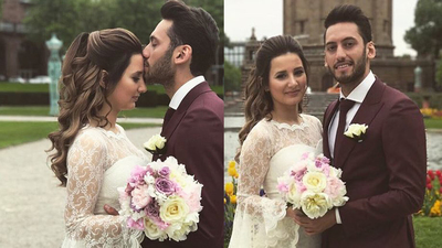 Yıldız futbolcunun mutlu günü