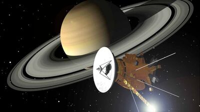 Cassini Uzay Aracı, Google tarafından Doodle oldu