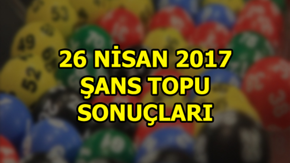 Şans Topu için heyecanlı bekleyiş
