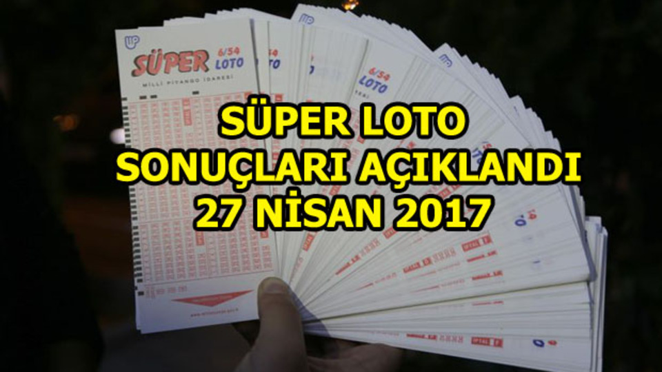 Süper Loto sonuçları açıklandı