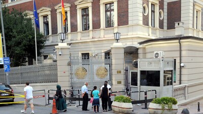 Taksim'deki Alman Konsolosluğu'nda şüpheli paket alarmı