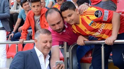 Bakkal'dan taraftara teşekkür