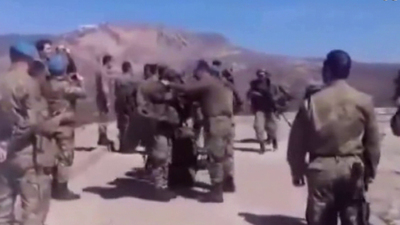 Kahraman askerlere mehter marşlı karşılama