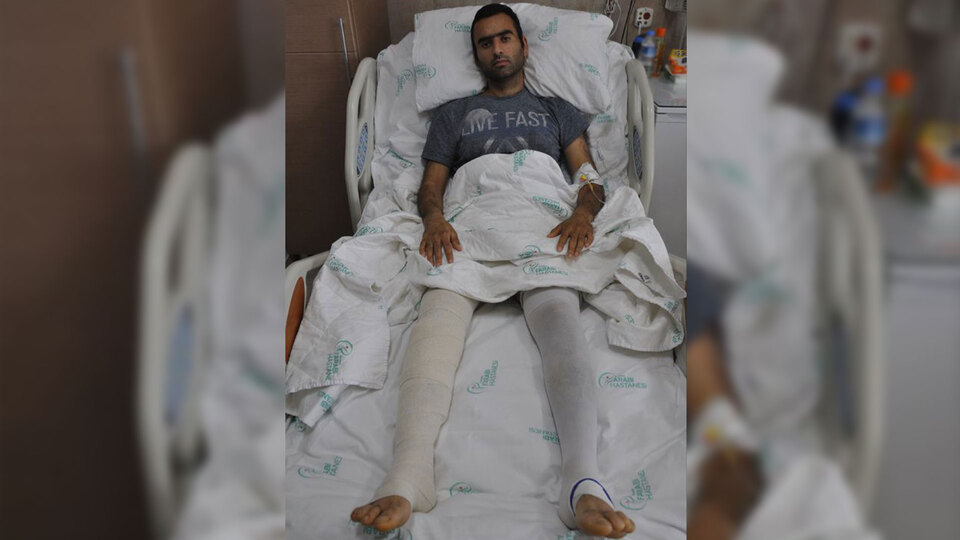 Kalçası puzzle gibi dağıldı! Belden aşağısını hissetmiyordu ama...