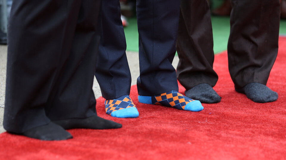 Bu çoraplar bir başbakana ait!