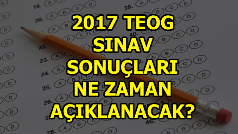 TEOG sonuçları için heyecanlı bekleyiş
