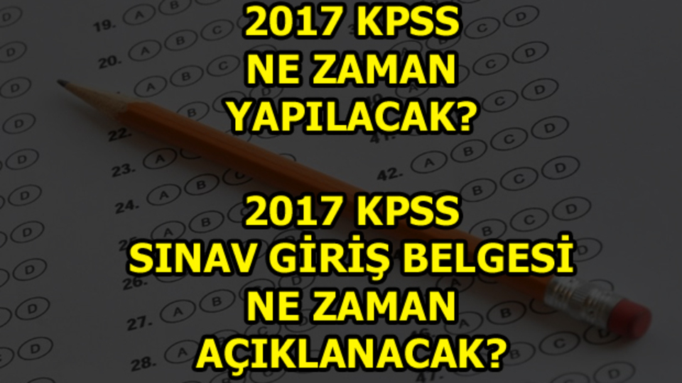 KPSS yaklaşıyor
