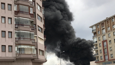 Isparta'da büyük yangın