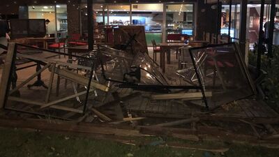 Restoranda dehşet anları! Bir anda daldı