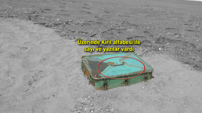 Kıyıya vuran sandık ekipleri harekete geçirdi!