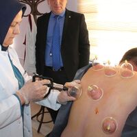 O hastanede hacamat ve sülük tedavisi başladı!