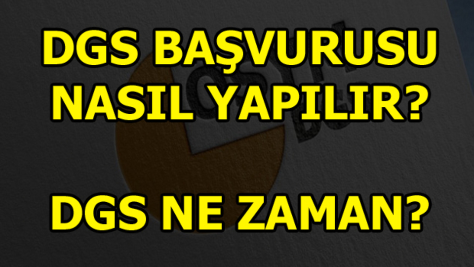 DGS başvurusu için geri sayım