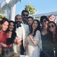 Ünlü çift evlendi! Halay başı Kenan İmirzalıoğlu oldu...