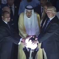 Suudi Arabistan'da ilginç görüntü!