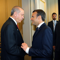 Erdoğan-Macron görüşmesine damga vuran konu!