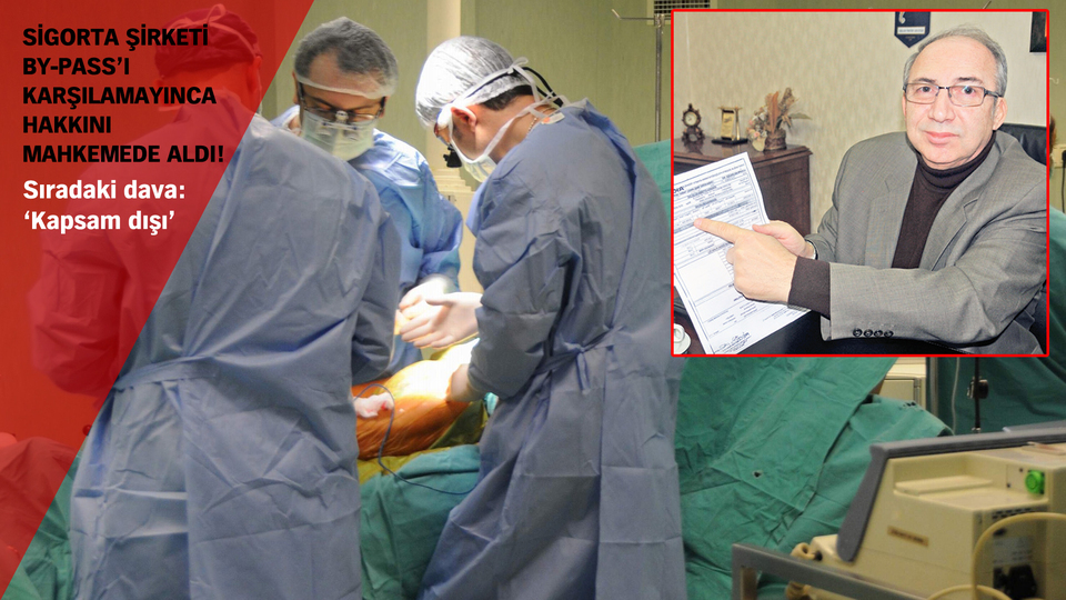 Sigortalının kalp zaferi!