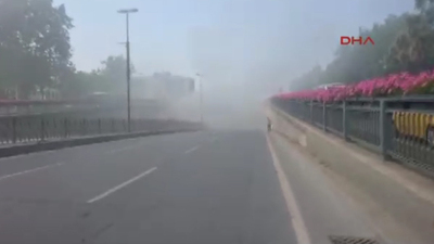 İstanbul'da Bisikletçiler Çarşısı'nda yangın