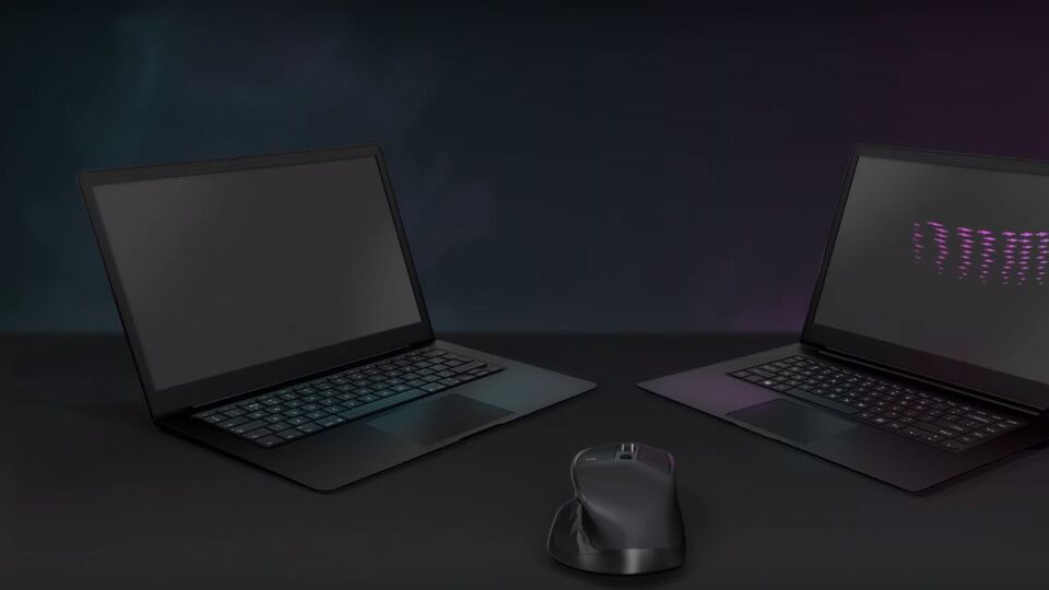 Bir mouse ile üç bilgisayar kontrol altında