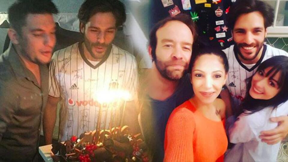 Serkan Çayoğlu 30'uncu yaşını ikiziyle kutladı