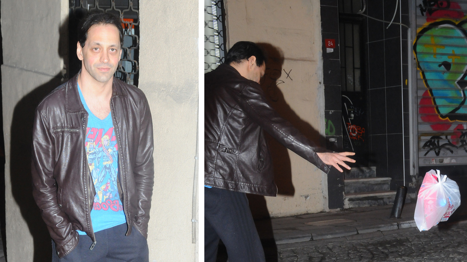 Çöp poşeti utandırdı