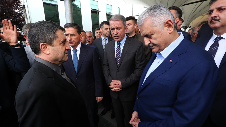 Başbakan acı gününde yalnız bırakmadı