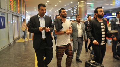 Arda Turan, İstanbul'a döndü!