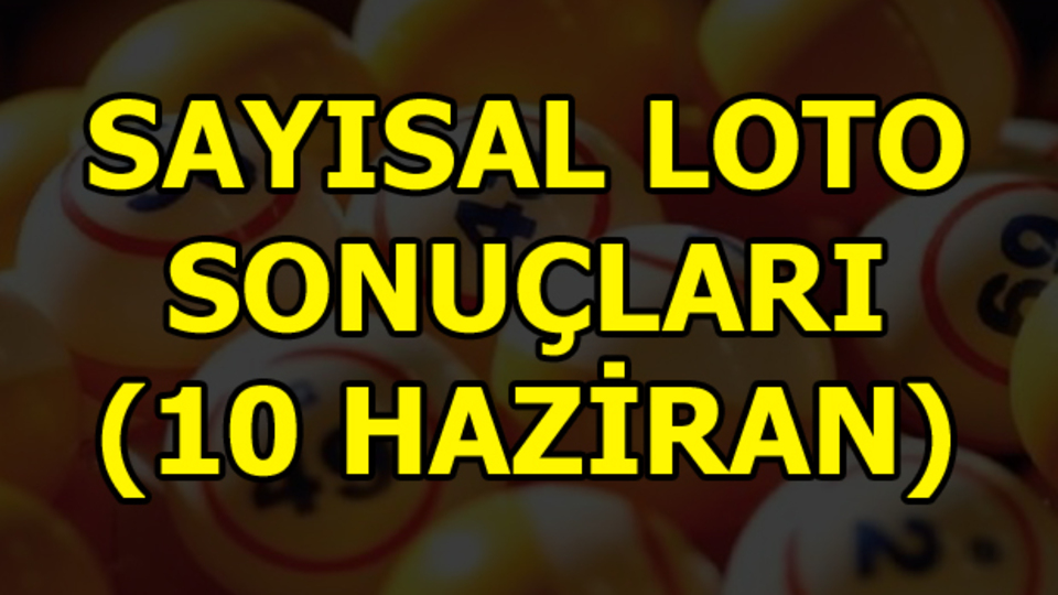 Sayısal Loto çekildi!