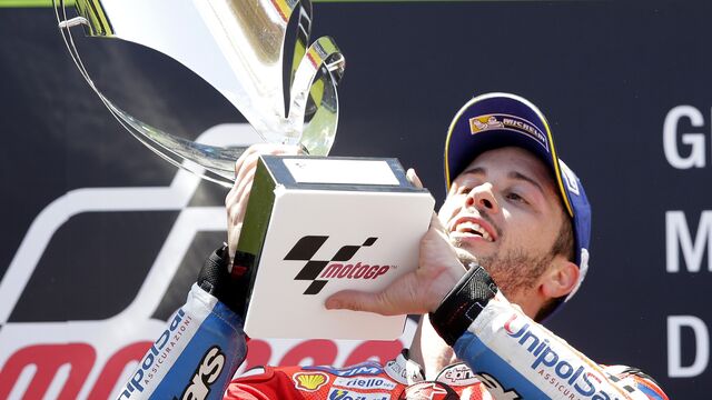 Katalonya'da zafer Andrea Dovizioso'nun