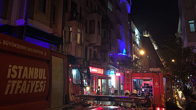 Kumkapı'da otelde yangın! 3 ölü