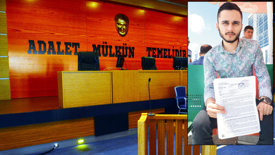 Film gibi! Duruşma salonuna girdi, 'Durun' dedi!