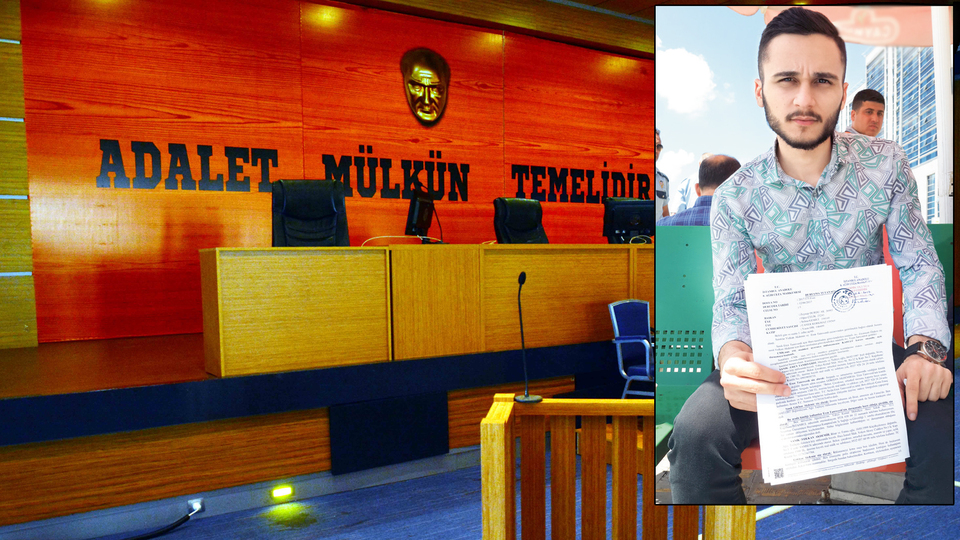 Film gibi! Duruşma salonuna girdi, 'Durun' dedi!