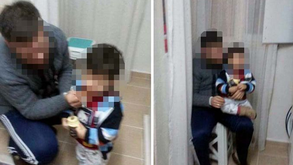 Bir skandal görüntü de Aydın'dan!