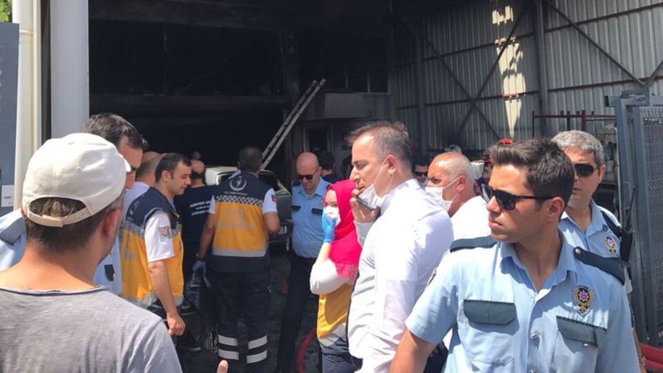 Ankara İvedik Sanayi Bölgesi'nde patlama! Ölü ve yaralılar var
