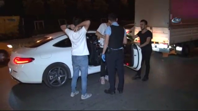 Şişli Mecidiyeköy'de polis uygulaması