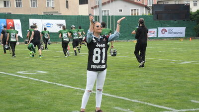 Görkem Yazıcı'nın formasıyla sahaya çıktı