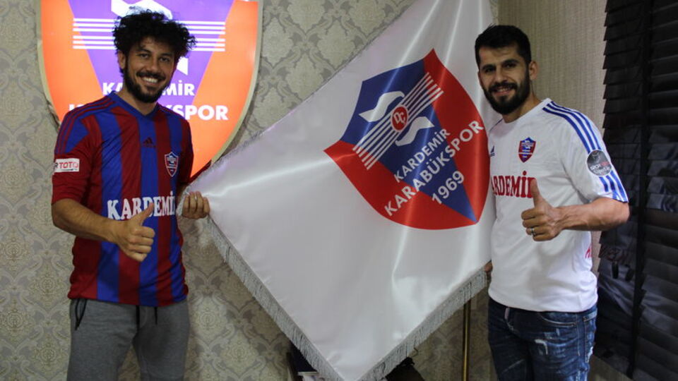 Karabükspor'da 2 imza