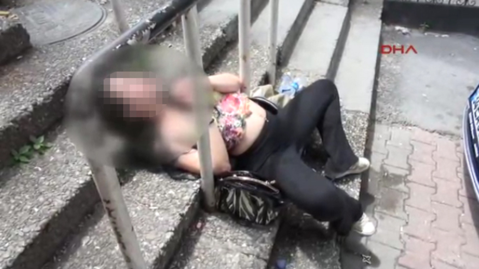Genç kız bu halde bulundu