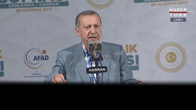 Erdoğan: Fırat Kalkanı'nda ne yaptıysak aynını yapacağız