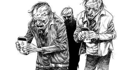 Dikkat, direksiyonda zombi şoför var