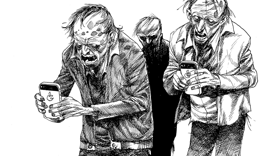 Dikkat, direksiyonda zombi şoför var