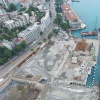İşte son hali! Havadan görüntülendi