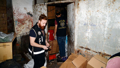 Mahmutpaşa'da 100 noktaya 500 polisle operasyon!