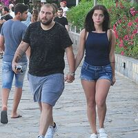 Öykü Çelik sevgilisiyle Türkbükü'nde